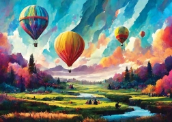 Puzzle ART PUZZLE Álmok völgye 260 darab