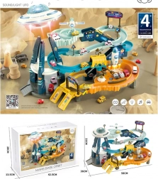 kozmikus marsi csúszda járművekkel