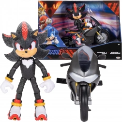 Sonic 3: SHADOW figura fekete motoron (kis készlet)