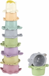 Poharak a fürdőkádba halacskákkal