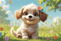 Trefl puzzle kiskutya 60 darab