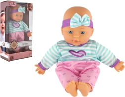 30 cm-es puha testű baba baba dobozban