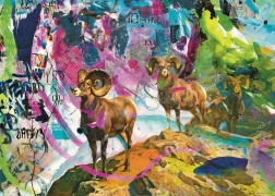 HEYE Rebrush! Nagy szarvak puzzle, 1000 darab