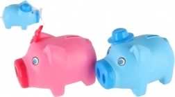 Műanyag malacpersely 16 × 12 cm, 2 szín