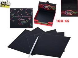 Kapargatós képek TOYS& TRENDS – kreatív készlet, 100 lap