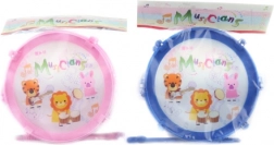 Műanyag dob gyerekeknek ütőkkel