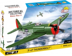 P-47 THUNDERBOLT repülőgép-építőkészlet 1:32 (477 elem)