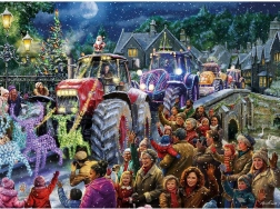 Puzzle Gazdasági karácsony 1000 darab GIBSONS