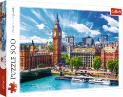 Puzzle 500 darabos Napos London – TREFL