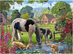 Ravensburger puzzle Hadlow – pónivilág, 500 darab