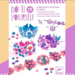 DIY készlet csillogó barátságkarkötők készítéséhez DJECO