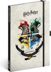 NOTIQUE HARRY POTTER jegyzetfüzet, vonalas, 13 × 21 cm