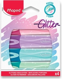 Maped Classic Glitter szövegkiemelők, 4 darabos készlet