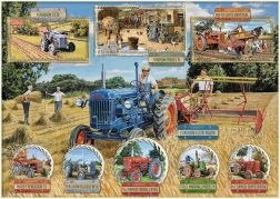 Ravensburger puzzle Munka a mezőn