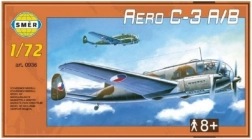 Aero C-3 A/B 1:72 modell repülő