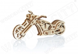 Fa 3D puzzle motor CHOPPER – mini modell, 22 darab