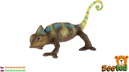 Jemeni kaméleon figura, 18 cm