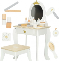 Bella fa lány fésülködőasztal kiegészítőkkel