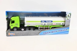 Tartálykocsis teherautó 38 cm, fénnyel és hangokkal