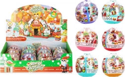 Karácsonyi építőkészlet gömbben