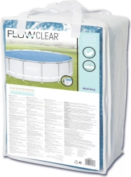 BESTWAY 4,62 m-es napelemes medencefedél