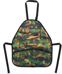 Helikopter mintás kötény képzőművészeti foglalkozásokhoz