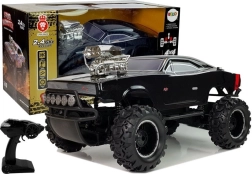 RC terepjáró autó 2,4 GHz 4x4 fekete 1:10