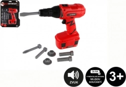 Akkus fúró kiegészítőkkel elemes