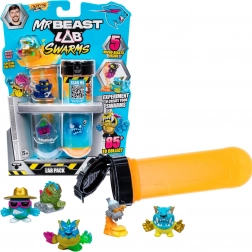 5 meglepetés MRBEAST Lab Swarms Atomic Lab Pack figura szett