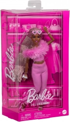 Barbie Deluxe Style – rózsaszín bolyhos szett