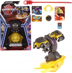 Bakugan Special Attack Flame szett forgó figurával és kártyákkal