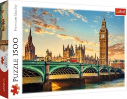 Puzzle 1500 darabos - London, Egyesült Királyság Trefl