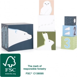 Arktikus rakásolható kockák gyermekeknek