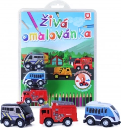 Élő autós színező