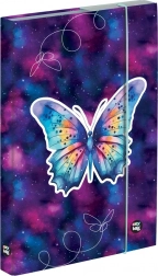 A5-ös füzetdoboz pillangó mintával