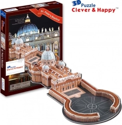3D puzzle Szent Péter-bazilika Vatikán