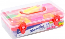 Gyurmakészlet 7 színnel, formákkal és hengerrel (550 g)