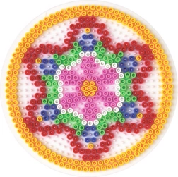 Nagy kör alakú alaplap vasalható gyöngyökhöz