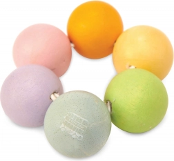 Petilou LE TOY VAN fa rágóka gyöngyökkel