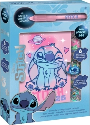 Stitch titkos napló ajándékkészlet A4-es méretben, varázstollal