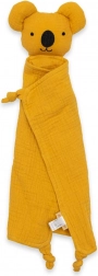 muszlin alvókendő New Baby koala, mustár