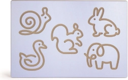 Cserélhető panel állatokkal