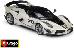 Bburago Ferrari FXX-K EVO No.70 fekete-fehér modell 1:18