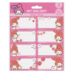 Cinnamoroll füzetcímkék