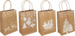 Karácsonyi ajándéktáska M 21 × 27 × 11 cm