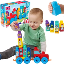 Fisher-Price Mega Bloks traktor állatokkal építéshez és összeállításhoz