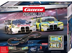 Carrera Digital 132 Pole Position 5,7 m versenypálya BMW M4 GT3 autókkal