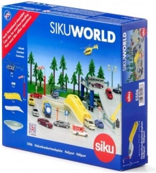 SIKU WORLD helikopter helipaddal