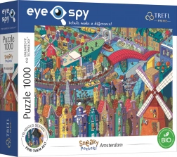TREFL Puzzle Eye-Spy Sneaky Peekers: Amszterdam 1000 darabos