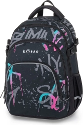 OXY Scooler Graffiti Pink iskolatáska